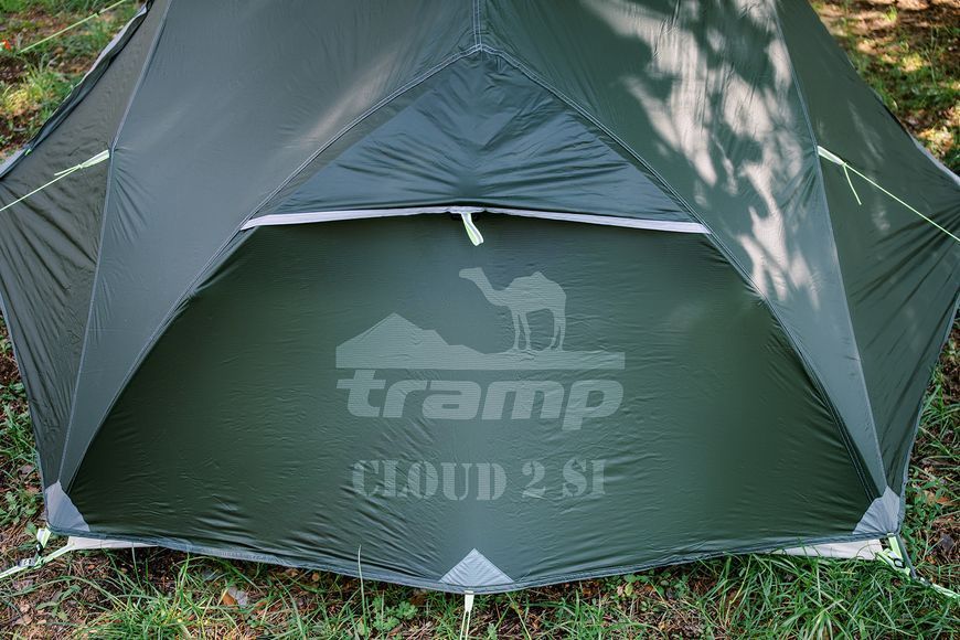 Намет Tramp Cloud 3 Si Зелений TRT-094-green фото