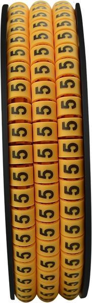 Кабельне маркування EC-2 3,1-8,0 мм&sup2; "5" A0150080034 фото