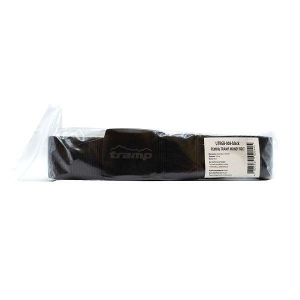 Ремень Tramp Money Belt black UTRGB-008 UTRGB-008-black фото