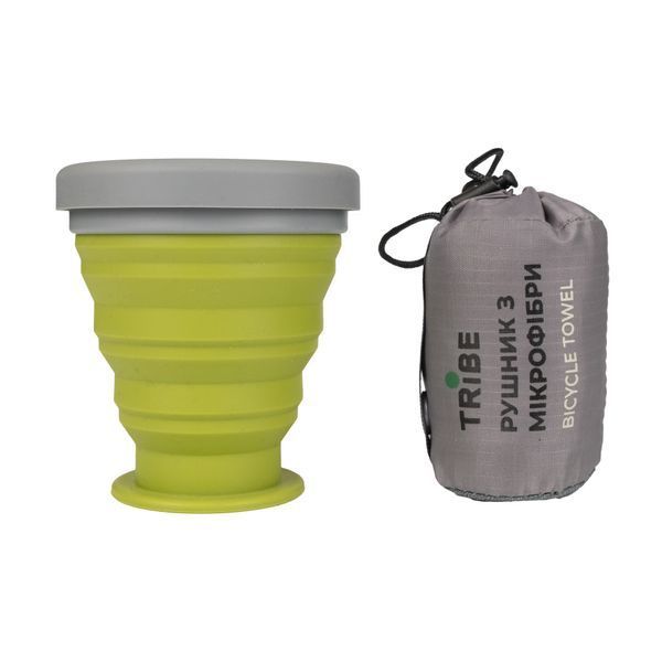 Полотенце из микрофибры Tribe Bicycle Towel 40х80 см T-LC-0005-S, olive T-LC-0005-S-olive фото