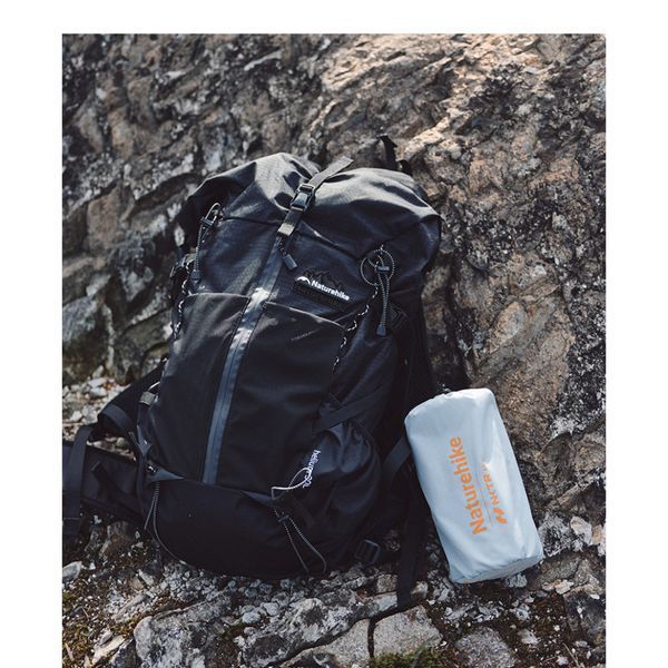 Матрас надувной одноместный UL Naturehike CNK2450WS012, 186*64, серый 6976507663359 фото
