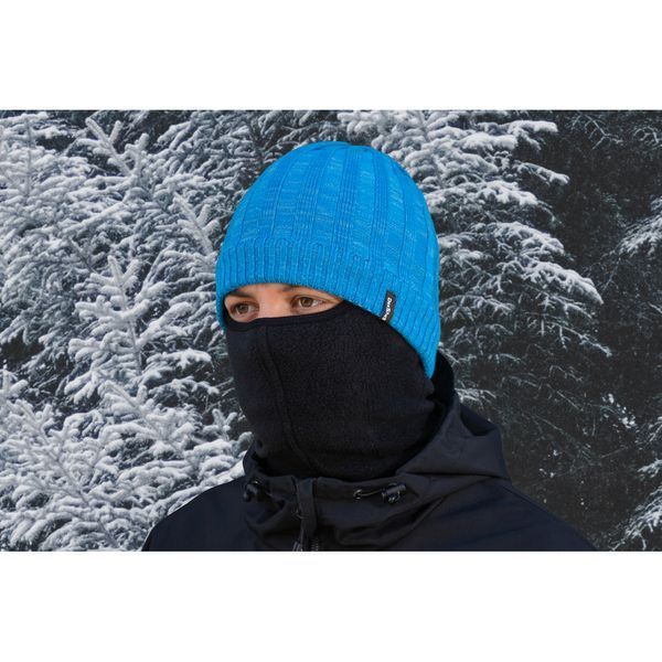 Водонепроницаемая шапка Dexshell Heathered Rib Knit Beanie, onesize (56-58 см), голубой DH32405MAL фото