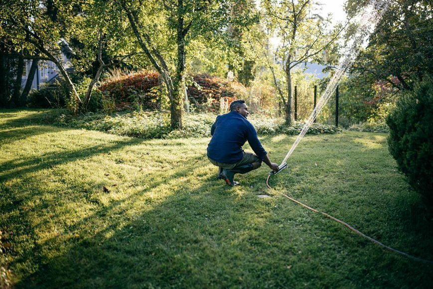 Дощувач Fiskars осцилюючий Fiskars X-Series L (1070831) 1070831 фото