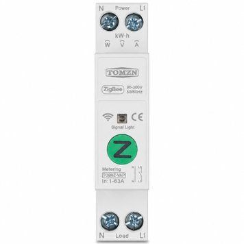 Автоматичний вимикач AC SmartLife 1 P 63A 400V Zigbee енергомір, моніторинг, реле з таймером, MCB, із захистом авт.68 фото