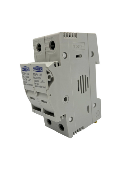 Тримачі запобіжників DC TOMZN TOPV-32X 2Р 1100V без індикатора авт.102 фото