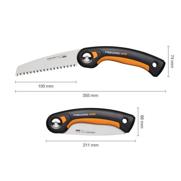 Складана пилка Fiskars Plus&trade; SW68 (1067552) 1067552 фото