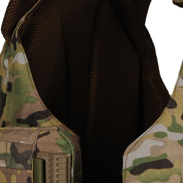 Плитоноска жіноча Warmor gen.3 FL (for Ladies). Без підсумків. Зі швидким боковим та верхнім скиданням (без плит). Мультикам. 4007 фото
