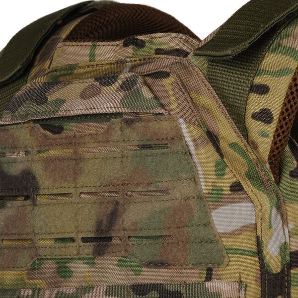 Плитоноска жіноча Warmor gen.3 FL (for Ladies). Без підсумків. Зі швидким боковим та верхнім скиданням (без плит). Мультикам. 4007 фото