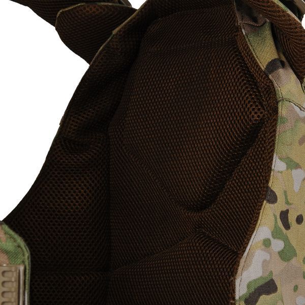 Плитоноска жіноча Warmor gen.3 FL (for Ladies). Без підсумків. Зі швидким боковим та верхнім скиданням (без плит). Мультикам. 4007 фото