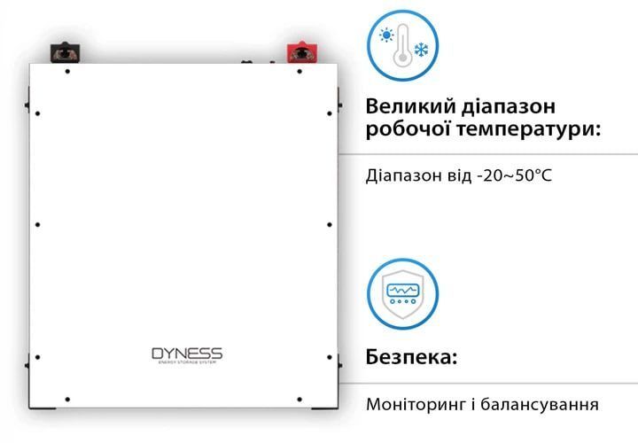 Аккумуляторный модуль Dyness A48100 48V, 100Ah, LiFePo4, 4.8kWh арт.502 фото