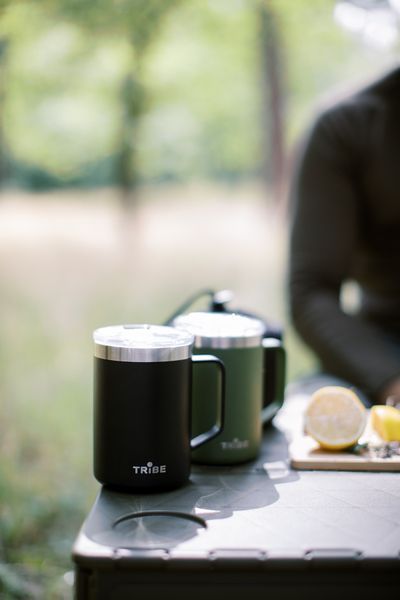 Термочашка Tribe Classic Mug 500 мл T-FA-0033, black T-FA-0033-black фото