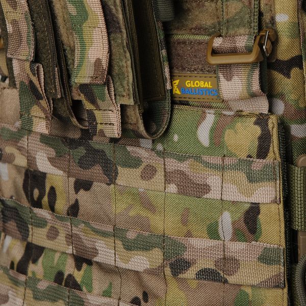 Плитоноска жіноча Warmor gen.3 FL MAX (for Ladies) (без плит). З максимальним набором підсумків, захистом шиї по 1 класу ДСТУ. Мультикам. 4008 фото