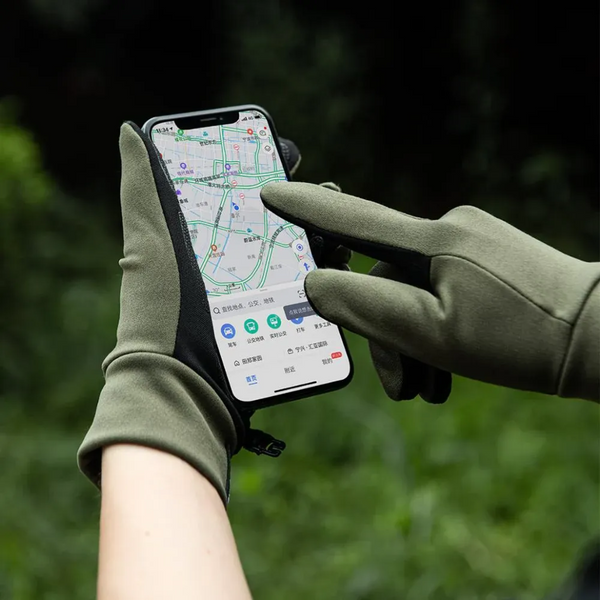 Перчатки трикотажные с улучшенным хватом Naturehike NH20FS032, размер XL, черные 6927595749883 фото
