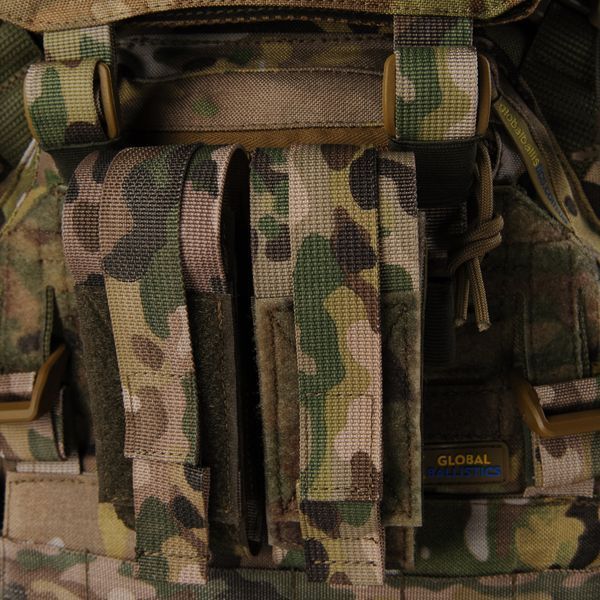 Плитоноска жіноча Warmor gen.3 FL MAX (for Ladies) (без плит). З максимальним набором підсумків, захистом шиї по 1 класу ДСТУ. Мультикам. 4008 фото