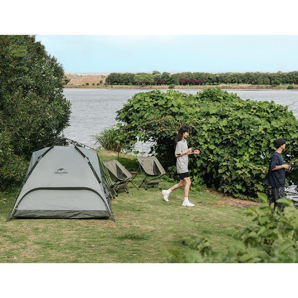 Палатка трехместная автоматическая Naturehike NH21ZP008, оливково-зеленая 6927595777442 фото