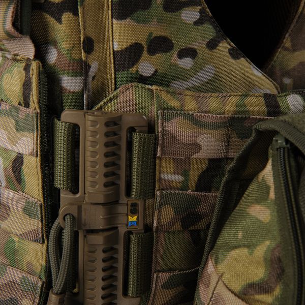 Плитоноска жіноча Warmor gen.3 FL MAX (for Ladies) (без плит). З максимальним набором підсумків, захистом шиї по 1 класу ДСТУ. Мультикам. 4008 фото