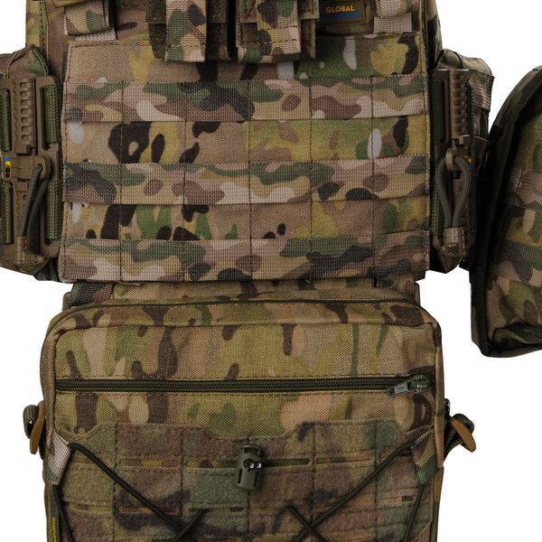 Плитоноска жіноча Warmor gen.3 FL MAX (for Ladies) (без плит). З максимальним набором підсумків, захистом шиї по 1 класу ДСТУ. Мультикам. 4008 фото