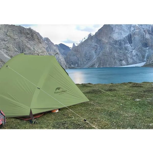 Палатка двухместная Naturehike Tagar NH17T180-J, темная зеленая 6927595793183 фото