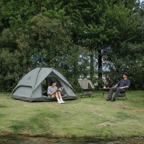Палатка трехместная автоматическая Naturehike NH21ZP008, оливково-зеленая 6927595777442 фото
