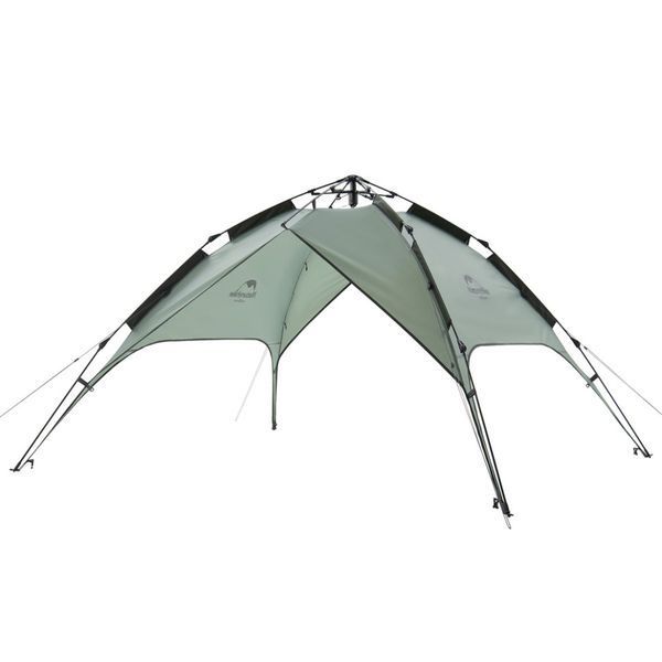Палатка трехместная автоматическая Naturehike NH21ZP008, оливково-зеленая 6927595777442 фото
