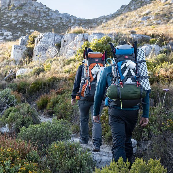 Рюкзак туристичний Naturehike NH70B070-B, 70 л + 5 л, блакитний 6927595709023 фото