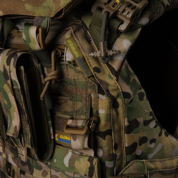 Плитоноска жіноча Warmor gen.3 FL MAX (for Ladies) (без плит). З максимальним набором підсумків, захистом шиї по 1 класу ДСТУ. Мультикам. 4008 фото