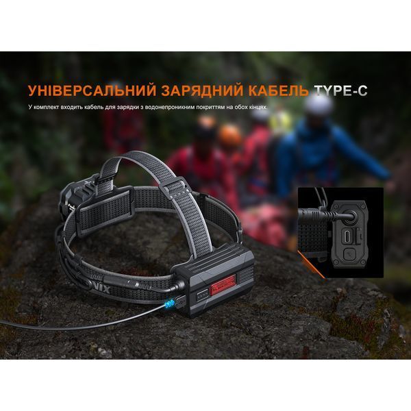 Ліхтар налобний Fenix HP35R SAR з вогнетривкою пов'язкою HP35RSAR фото