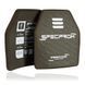 Керамическая бронеплита S-Line 5-го класса SPECPROM. Вес 2.49 кг. Размер 25 на 30 см. (00000002727) 4284 фото 9