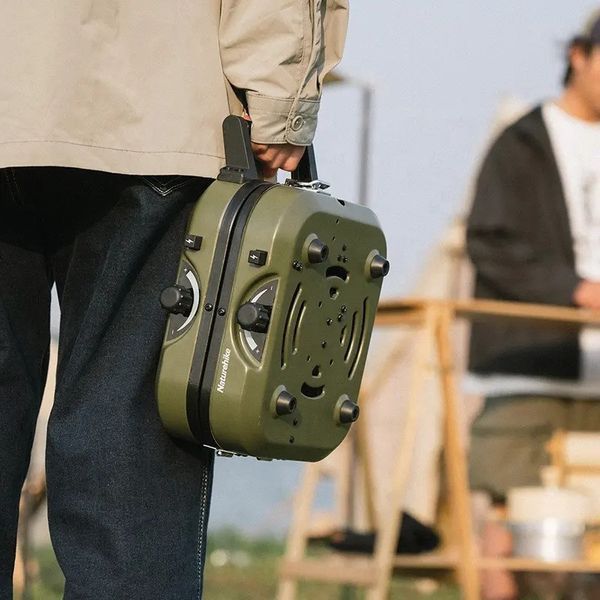 Горелка-гриль газовая двойная Naturehike NH22RJ003 6927595708613 фото