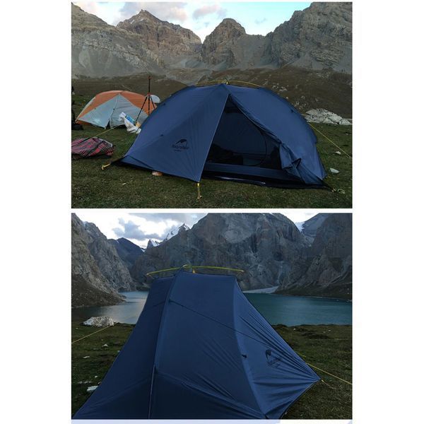 Палатка двухместная Naturehike Tagar NH17T180-J, темная голубой 6927595716182 фото