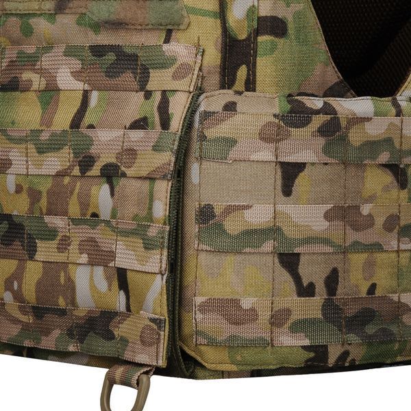 Плитоноска жіноча Warmor gen.3 FL MAX (for Ladies). З максимальним набором підсумків, швидким боковим та верхнім скиданням (без плит). Мультикам. 4009 фото