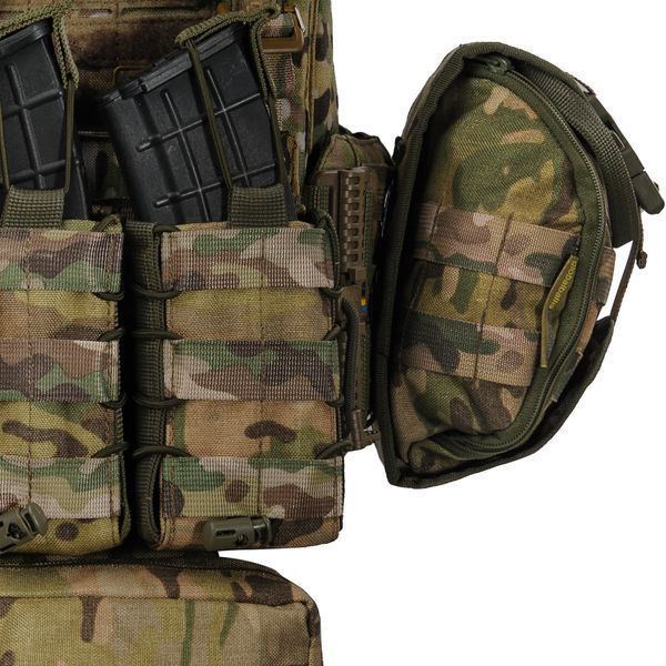 Плитоноска жіноча Warmor gen.3 FL MAX (for Ladies). З максимальним набором підсумків, швидким боковим та верхнім скиданням (без плит). Мультикам. 4009 фото