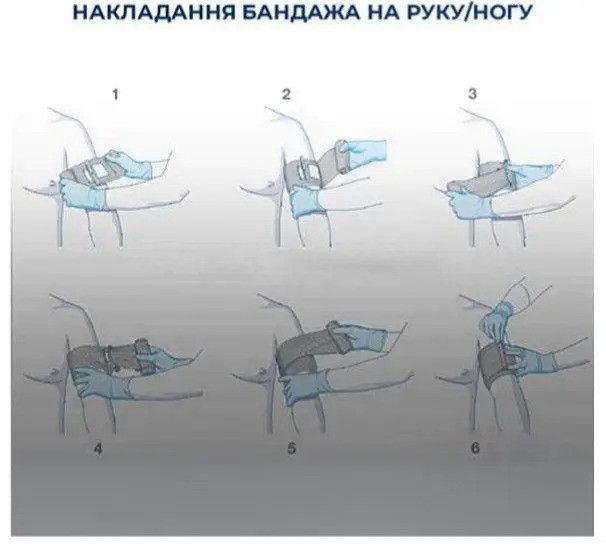 Израильский компрессионный кровоостанавливающий бандаж 10 см (4 дюйма) с одной подушечкой версия PRO MHC-HD01 фото