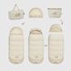 Спальник дитячий з капюшоном Naturehike B300 CNH22SD001, бежевий 6927595799567 фото 4