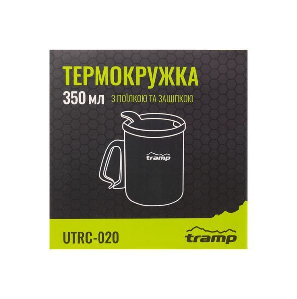 Термокружка TRAMP с поилкой и защелкой 350мл UTRC-020 olive UTRC-020-olive фото