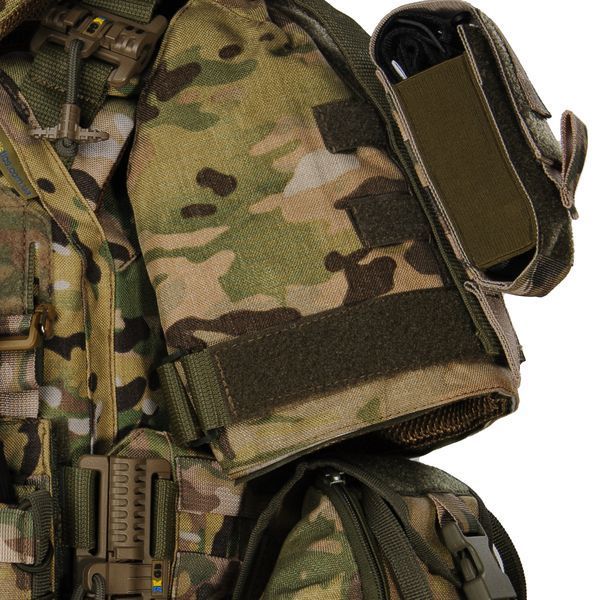 Плитоноска жіноча Warmor gen.3 FL MAX (for Ladies) (без плит). З максимальним набором підсумків, захистом шиї та плечей по 1 класу ДСТУ. Мультикам. 4010 фото