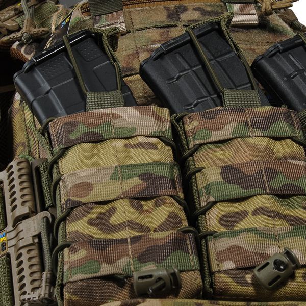 Плитоноска жіноча Warmor gen.3 FL MAX (for Ladies) (без плит). З максимальним набором підсумків, захистом шиї та плечей по 1 класу ДСТУ. Мультикам. 4010 фото