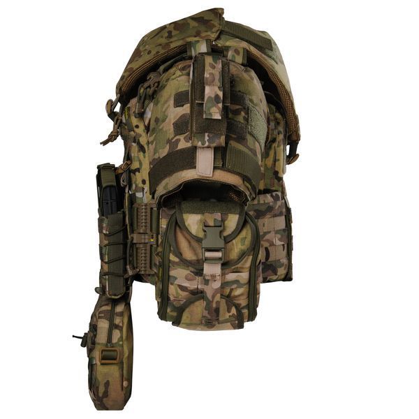 Плитоноска жіноча Warmor gen.3 FL MAX (for Ladies) (без плит). З максимальним набором підсумків, захистом шиї та плечей по 1 класу ДСТУ. Мультикам. 4010 фото