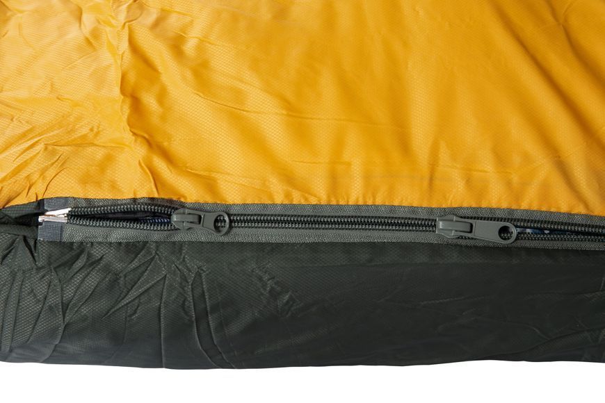 Спальный мешок Tramp Windy Light кокон левый yellow/grey 220/80-55 UTRS-055 UTRS-055-L фото