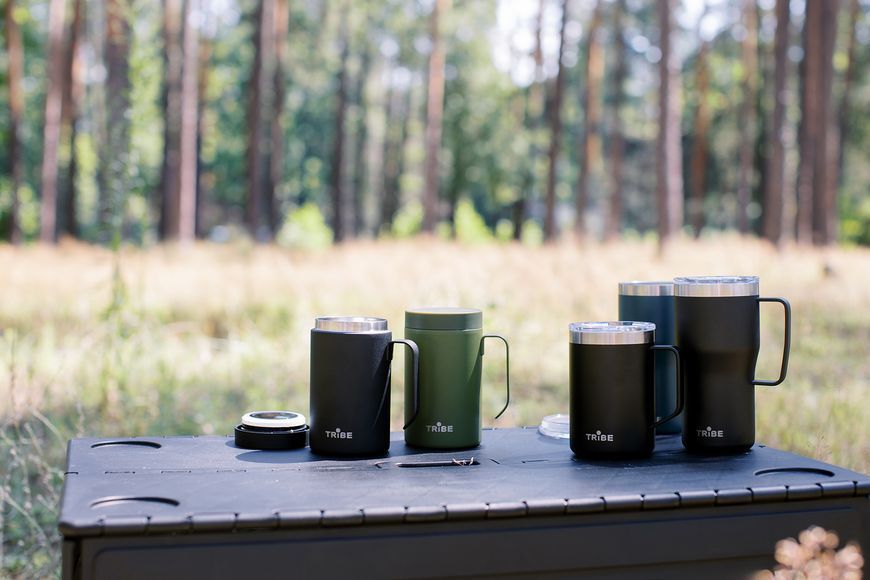 Термочашка Tribe Travel Mug 600 мл T-FA-0034, black T-FA-0034-black фото