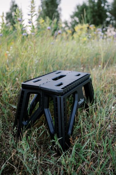 Стілець Tribe Camp Chair Low пластиковий T-EF-0001-black T-EF-0001-black фото