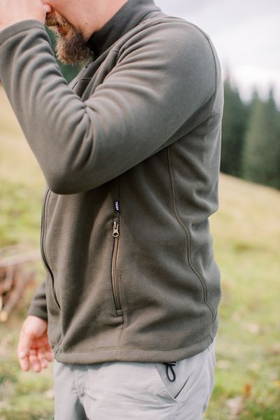 Кофта флисовая Tribe Fleece Jacket Full Zip T-KJ-0011-olive, 52 T-KJ-0011-olive-52 фото