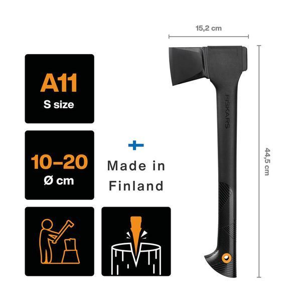Сокира-колун Fiskars Solid A11 (1051086) 1051086 фото