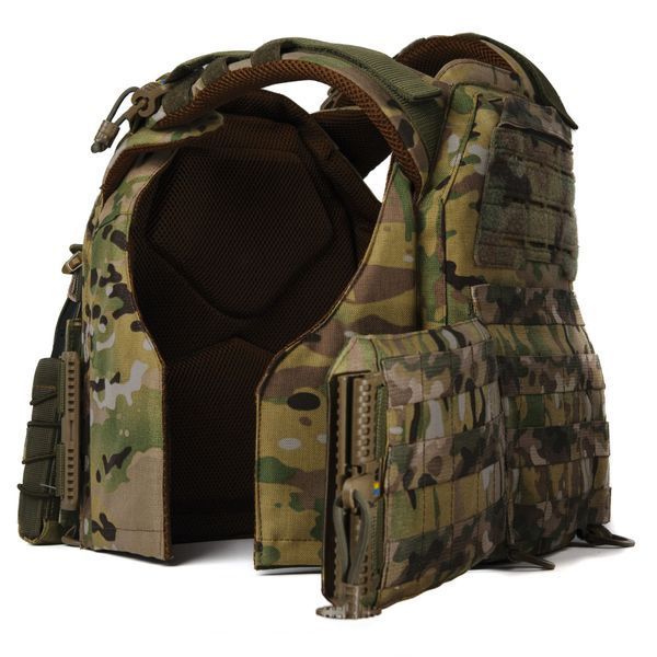 Плитоноска жіноча Warmor gen.3 FL (for Ladies). З підсумками під магазини АК і швидким бічним і верхнім скиданням (без плит). Мультикам. 4011 фото