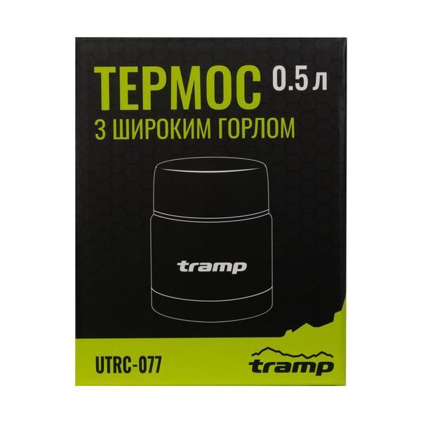 Термос Tramp з широким горлом 0,5л UTRC-077 UTRC-077 фото
