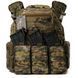 Плитоноска жіноча Warmor gen.3 FL (for Ladies). З підсумками під магазини АК і швидким бічним і верхнім скиданням (без плит). Мультикам. 4011 фото 2