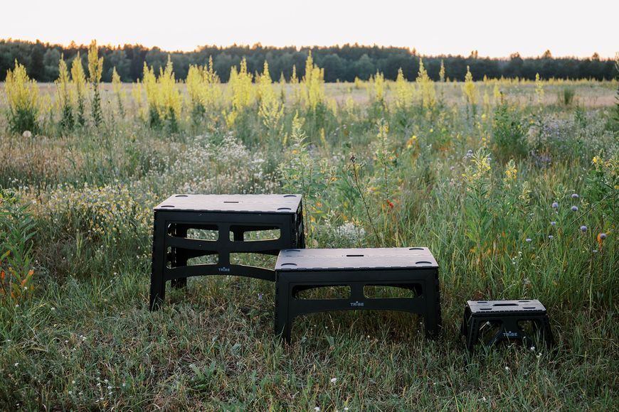 Стілець Tribe Camp Chair Low пластиковий T-EF-0001-black T-EF-0001-black фото