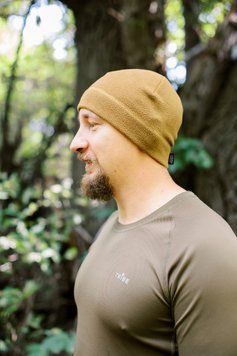 Шапка флісова Tribe Fleece Hat T-KF-0018 OS, coyote T-KF-0018-coyote фото