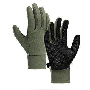 Рукавички трикотажні з покращеним хватом Naturehike NH20FS032, розмір М, оливковий 6927595749944 фото