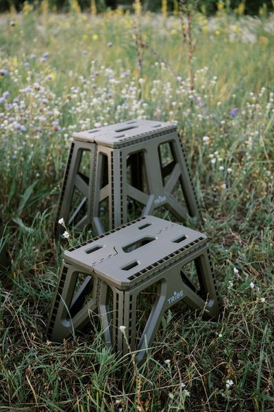 Стілець Tribe Camp Chair High пластиковий T-EF-0002-olive T-EF-0002-olive фото